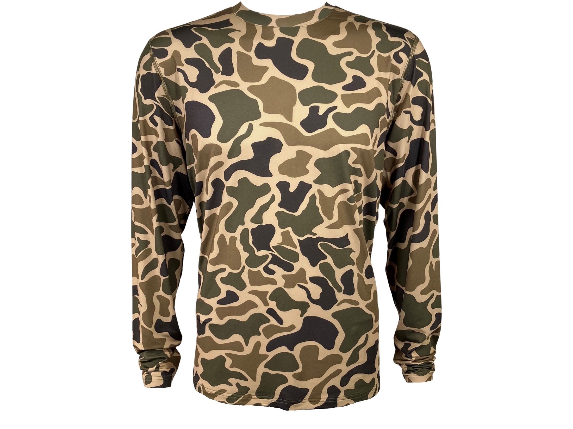 MidwayUSA Men's Ambush Long Sleeve Crew Neck T Shirt Realtree Timber